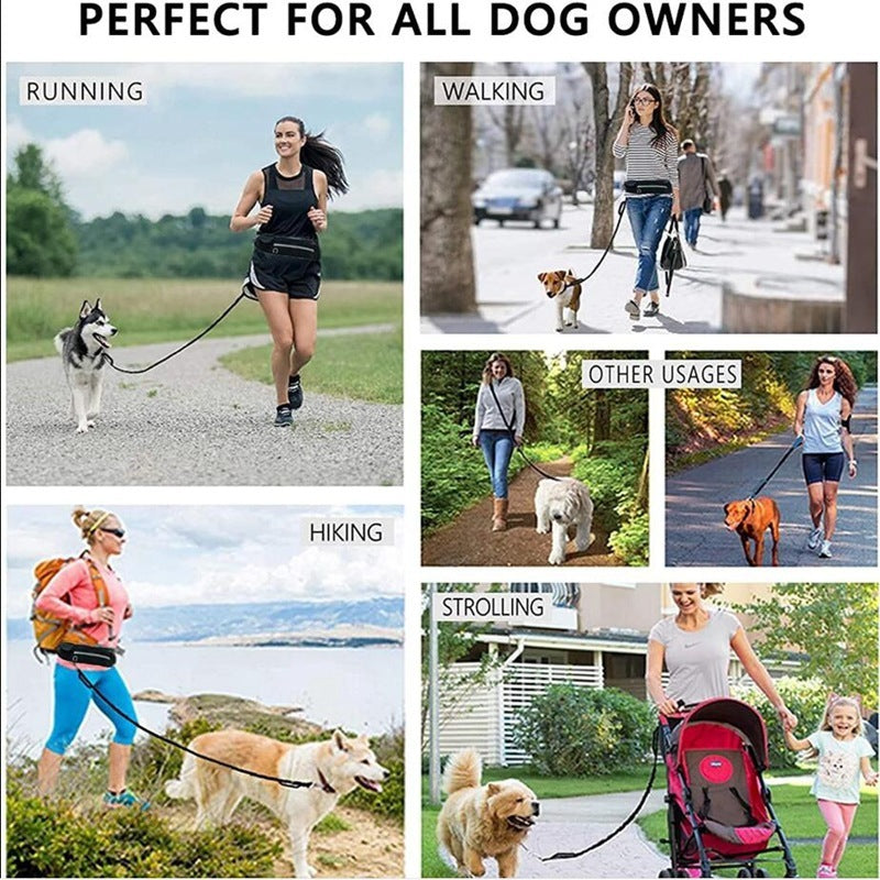 Pup-Tastic Tether: Hands-Free Zoomies Edition